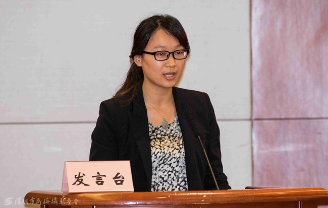 市造价工程师协会党委 吴慧燕同志
